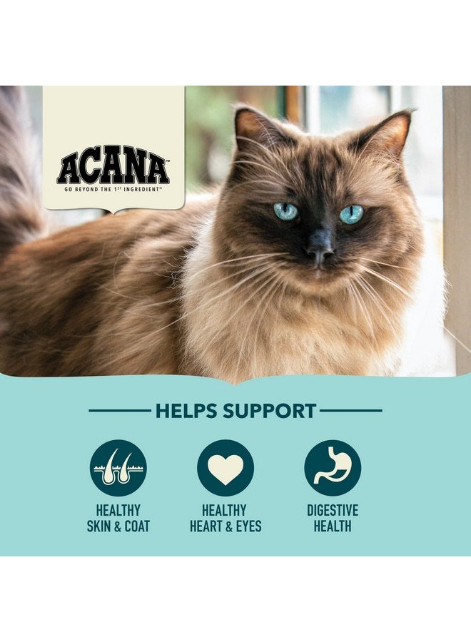 (أسنى) طعام القطط الجاف ACANA Bountiful Catch للقطط البالغة، وصفة سمك السلمون والرنجة الكاملة، طعام القطط السمكي، 10 رطل - Image 4