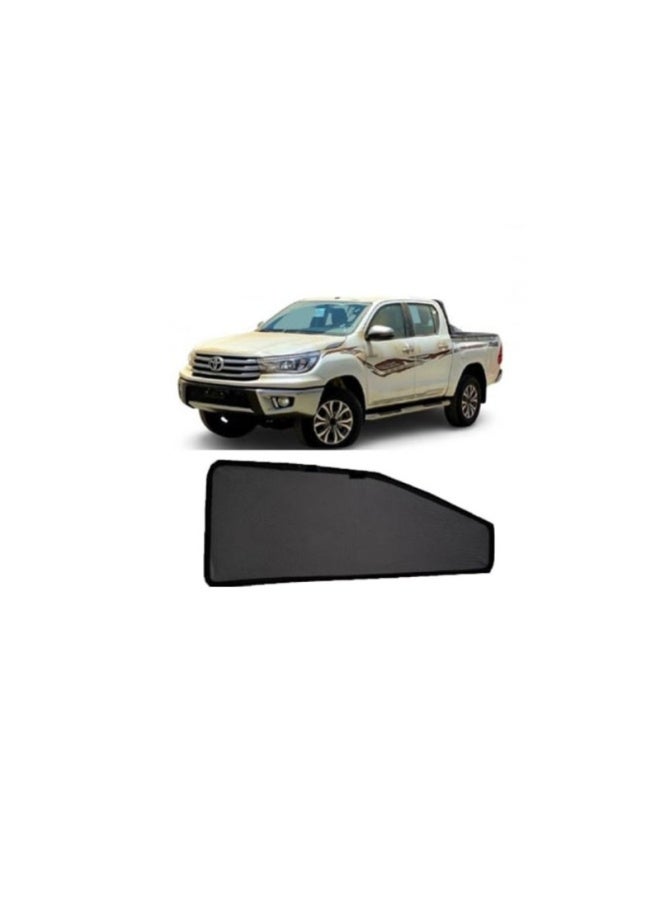 Toyota Hilux Cab Sunshade 2016 2017 2018 2019 Two chambers - Image 1
