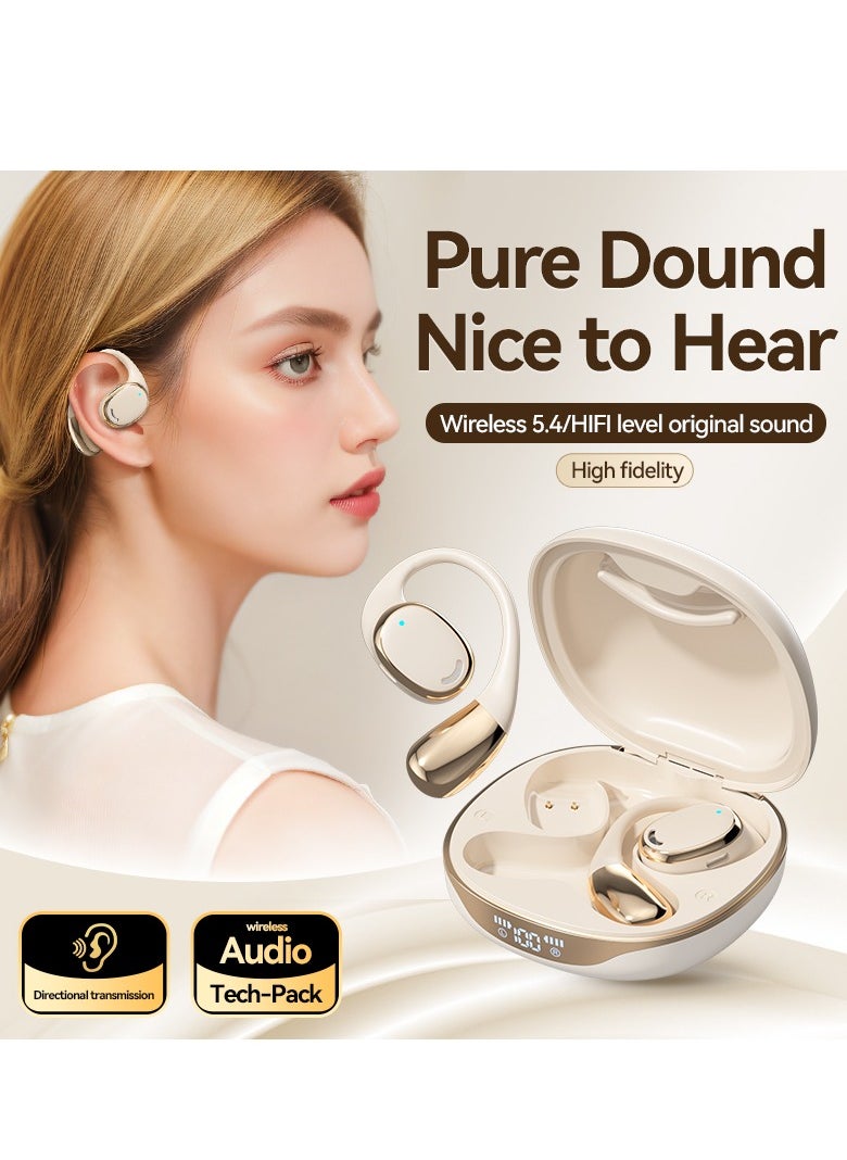 Generic - Bone Conduction Wireless Bluetooth Headphones – Open-Ear Sport Design, Long Battery Life, Noise Cancellation, Fast Charging, Bluetooth 5.4, Hi-Res Sound, TWS Earbuds - Image 1