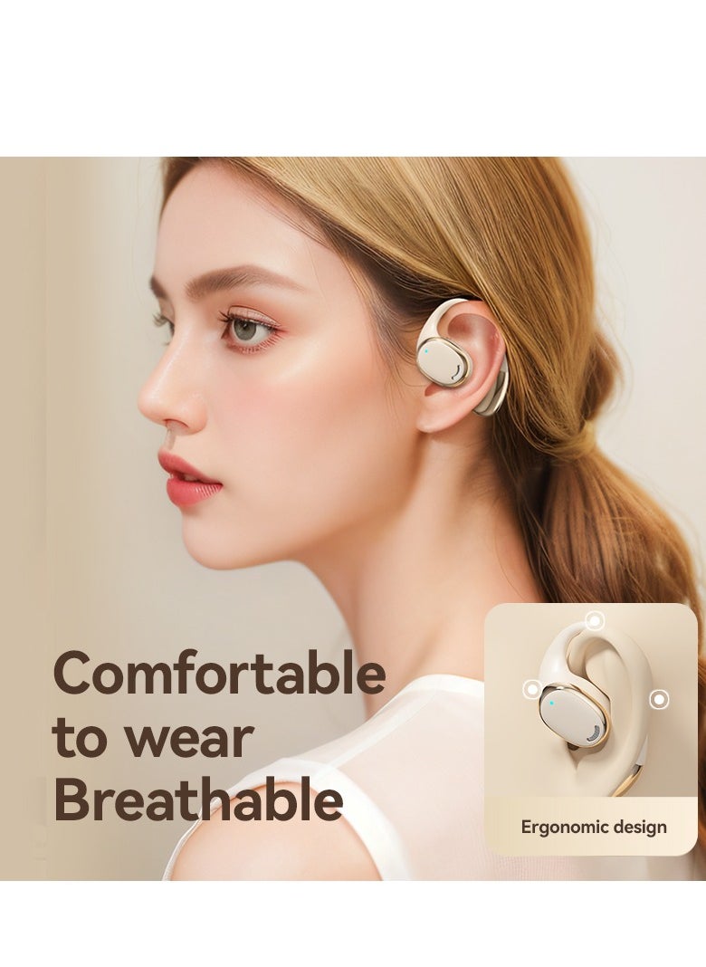 Generic - Bone Conduction Wireless Bluetooth Headphones – Open-Ear Sport Design, Long Battery Life, Noise Cancellation, Fast Charging, Bluetooth 5.4, Hi-Res Sound, TWS Earbuds - Image 1