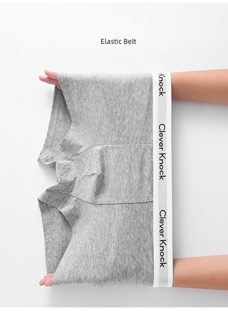 clever New pure cotton men's underwear, individually packaged (4 pairs) - Image 4