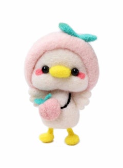 SYOSI Needle Felting Supplies Kits, Needle Felting Kit Beginner with Tools, Felting Foam Mat, Colorful Wool, Felting Kit for DIY Handcraft Duck with Needle Felting Material  - Image 3