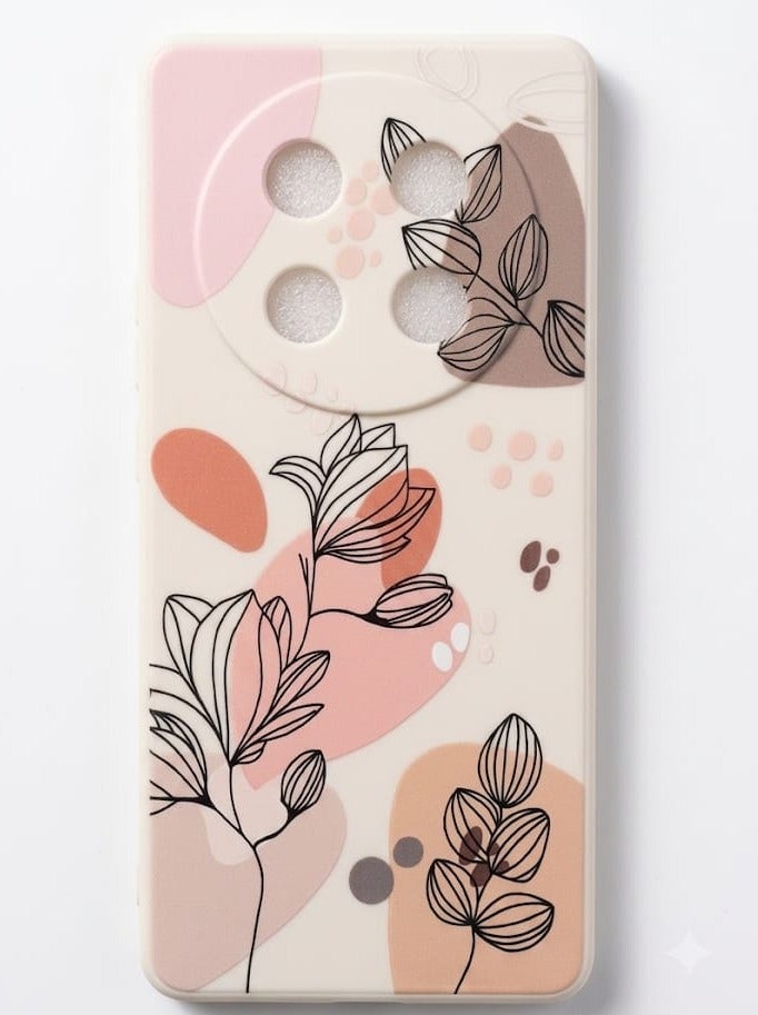 فكرة فكرة حافظة Butterfly من السيليكون الناعم لهاتف Honor X9c