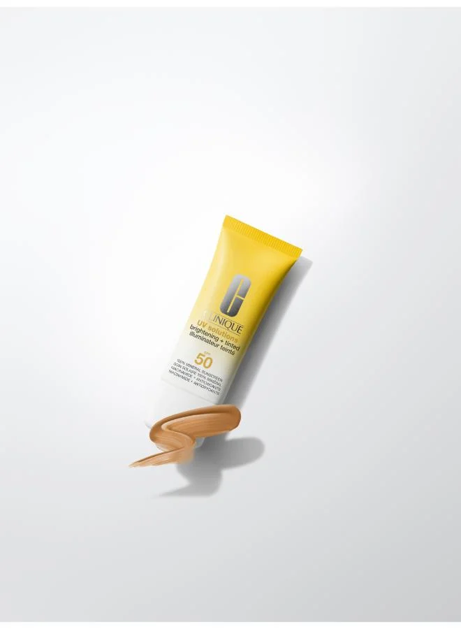 UV Solutions Brightening + Tinted Sunscreen Broad Spectrum SPF 50/PA+++ 40 ML - Medium Deep