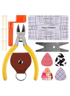 Megarya Guitar Repairing Maintenance Tool Kit with Carry Bag, For Guitar Ukulele Bass Mandolin Banjo, Cleaning Maintenance Accessories Set, Perfect Gift for Music or String Instrument Enthusiast  - Image 3