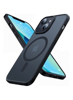 INFOSUN iPhone 13 Case Cover Compatible with Magsafe Magnetic Designed Shockproof Case Translucent Matte Protective Cover Back Hard Cases with Magnet for iPhone 13  - Image 1