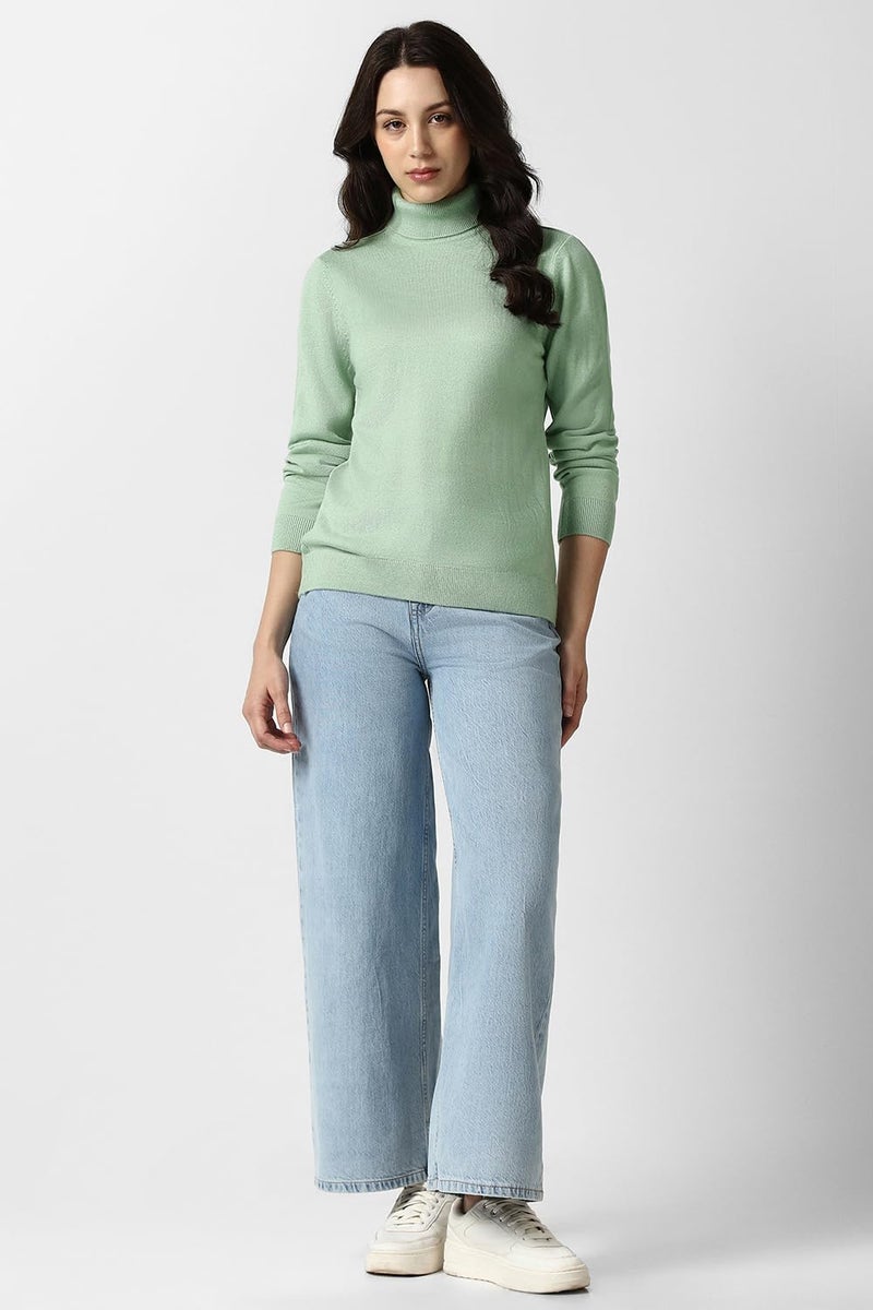 Van Heusen_Womens__Sweater_(VWSWURGF121403_Light Green_2XL) - Image 5