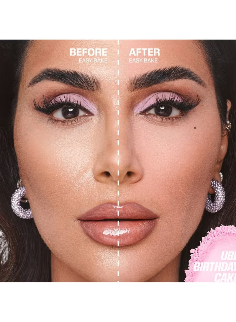 Huda Easy Bake Loose Powder- Ube Birthday Cake- 20gr - Image 3
