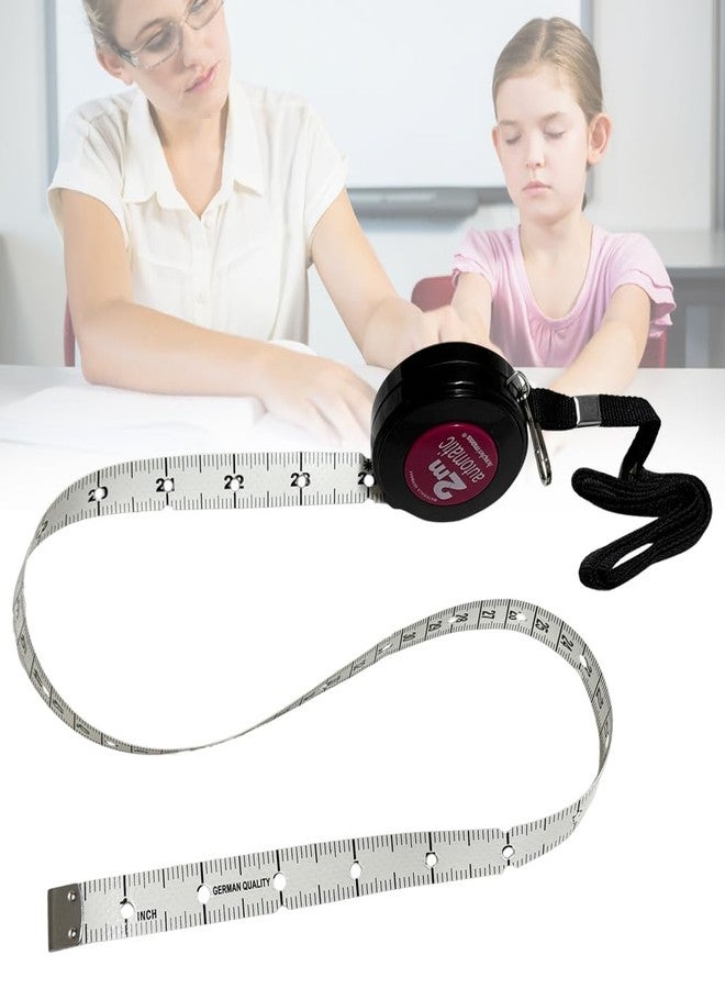 MUROCEA Braille Tape Measure for Visually Impaired Aids Supplies - 78" (2 m) Blind Tactile Imperial Soft Ruler for Learning Aid Tools, Clearly Palpable Points Design, 1 PCS - Image 1