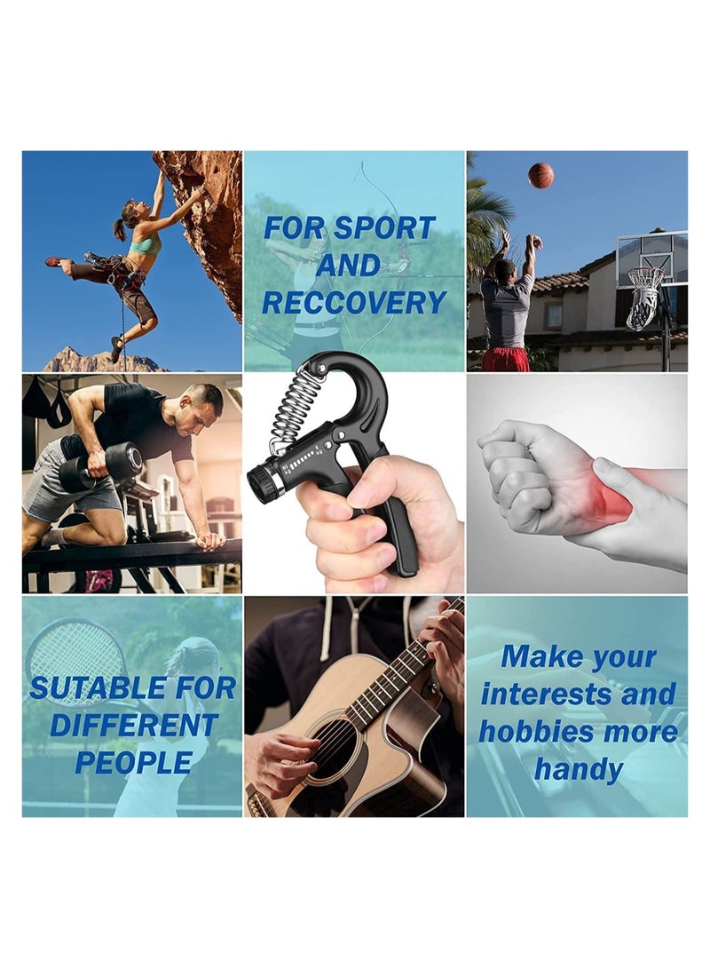 إلترازون Hand Grip Gripper Strength Training Forearm Muscle Wrist Exerciser Developer - Image 5