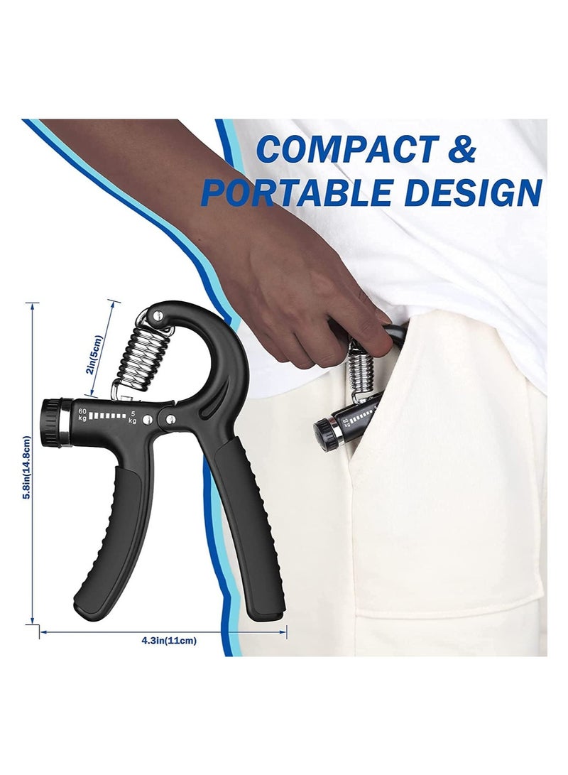 إلترازون Hand Grip Gripper Strength Training Forearm Muscle Wrist Exerciser Developer - Image 3