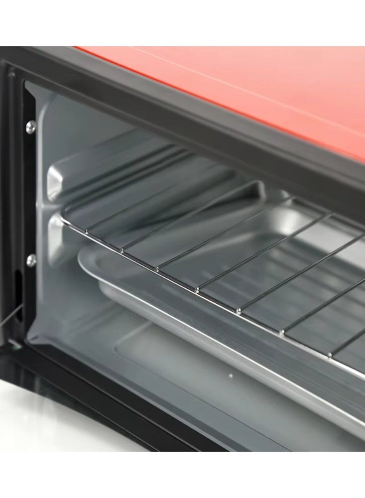 Dessini Regina OR-2110 Compact Electric Oven 12L 800W With Timer And Temperature Control Black - Image 5