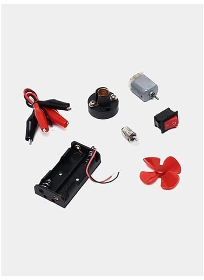 Biella - Biella Electric Circuit Motor Project Startup Kit, Science Experiment DIY Circuit Learning Set - Image 1