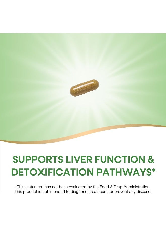 Nature's Way Milk Thistle 60 Vegan Capsules - Image 4