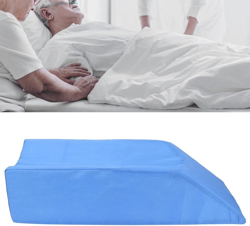 klarako Sponge Leg Lifting Pillow, Bed Wedge Elevated Leg Pillow Post Breathable Anti Bed Sore Cushion Pillow Supportive Foam Wedge Pillow for Elevating Legs Elderly Patients - Image 2