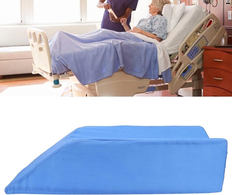 klarako Sponge Leg Lifting Pillow, Bed Wedge Elevated Leg Pillow Post Breathable Anti Bed Sore Cushion Pillow Supportive Foam Wedge Pillow for Elevating Legs Elderly Patients - Image 3