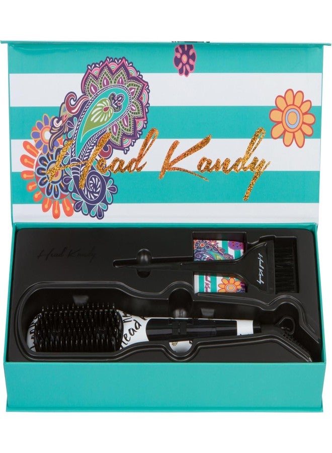 Head Kandy One Upper Hair Straightening Brush with Heat | Hot Brush with Ceramic Plating | Anti Scald Technology | Kandy Love - Image 3