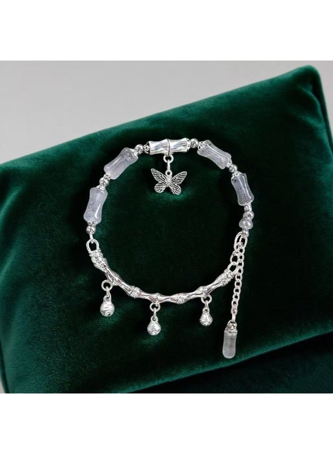 Goolsky Vintage Niche Beaded Bracelet for Girls – Minimalist Trendy Wristband, Versatile Friendship Jewelry, Beaded Design Adjustable Size, Daily Wear Gift for Friends - Image 3