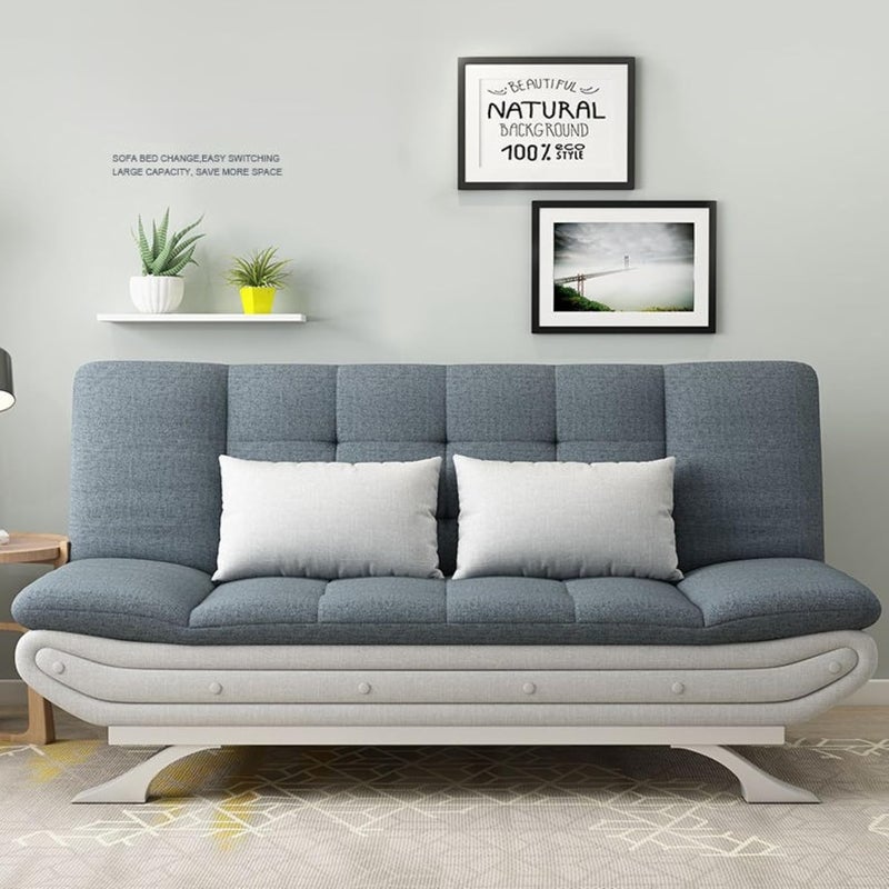 Modern Multi-function Sofa Bed - Dark Grey + Light Grey - Image 3