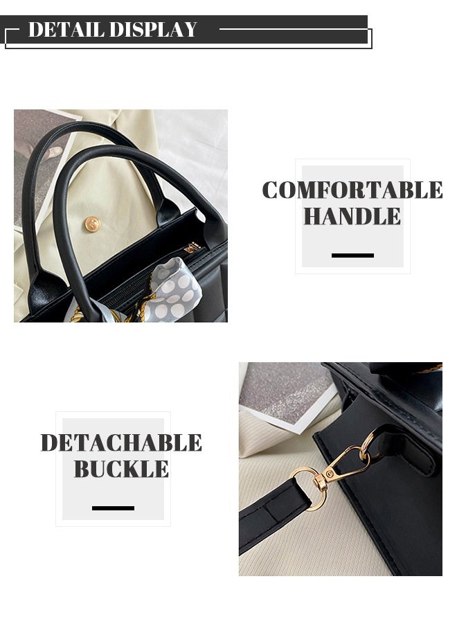 roaiss - Tote bag women handbag combination twin handbags bags for ladies Cross Body Shoulder Bags for women fashion new bags sling bags for girls - Image 1