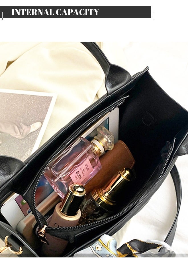 roaiss Tote bag women handbag combination twin handbags bags for ladies Cross Body Shoulder Bags for women fashion new bags sling bags for girls  - Image 5