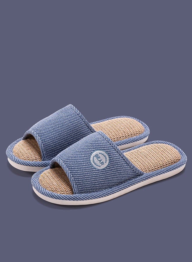 DUNISO Slippers for Men Memory Foam House Bedroom Slippers with Thick Sole Non-Slip Soft Slippers Open Toe Men's Bath Slipper House Sandals for Indoor & Outdoor - Image 2