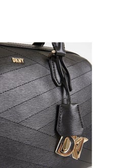 دي كي إن واي جينز DKNY بيج متوسط ​​مخيط باللون الأسود  - Image 5
