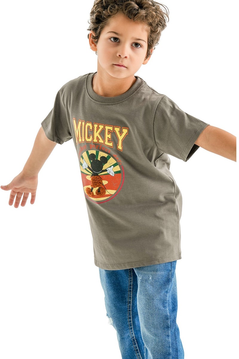 JOCKEY Boy Mickey Printed Summer SS T-shirt