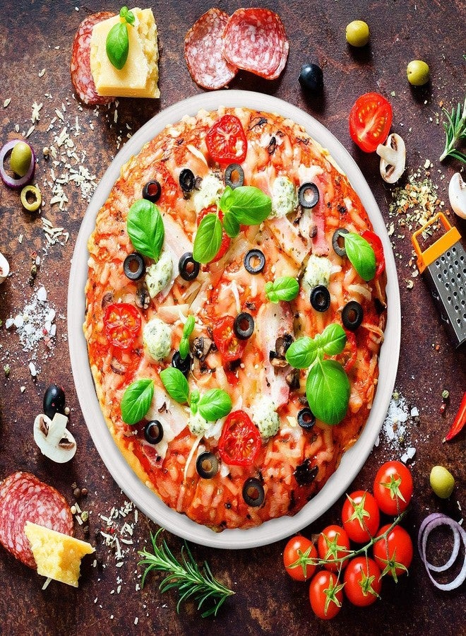 Rinkle Trendz Aluminium Round Pizza Screen Pizza Mesh Mat Pizza Pan Net 7 Inches for Baking for Oven - Image 3