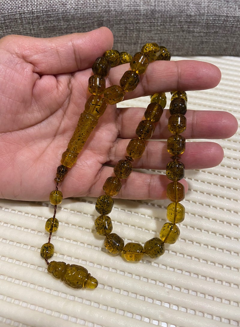 Faturan Men's Prayer Beads 33 Count Size 10 Millimeter by 11 Point 5 Millimeter - Image 2