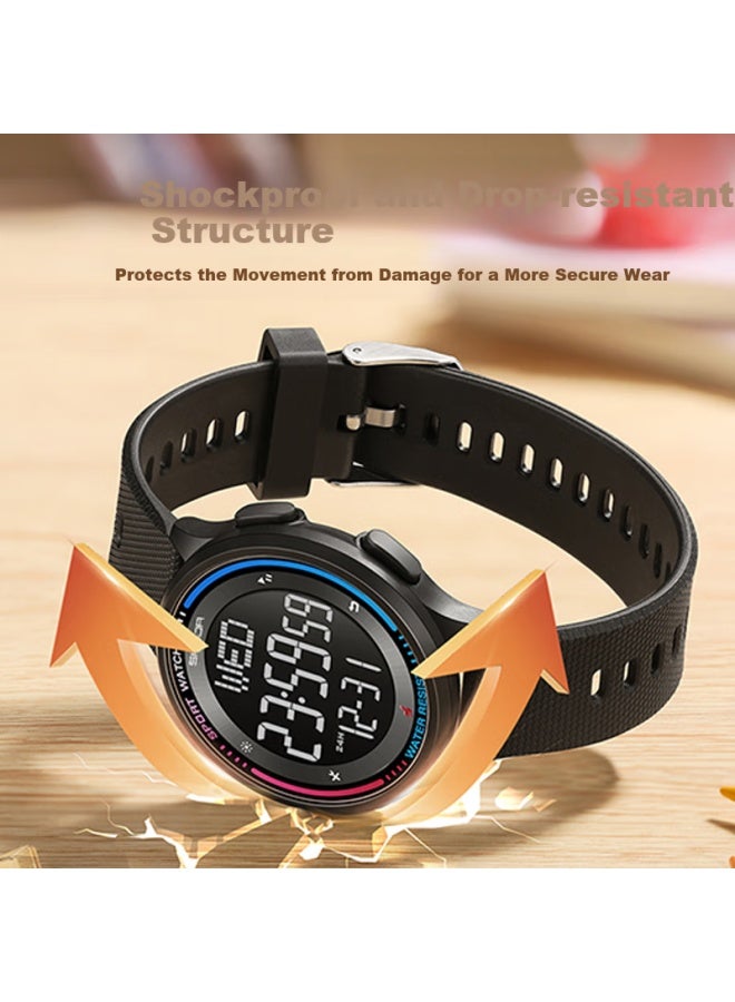 Aelvo Student Electronic Watch For Boys, Middle And High School Students, Youth Sports Birthday Gift For Children Ages 14-18 - Image 5