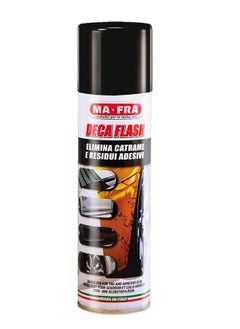 MAFRA 2 Pieces MA-FRA Deca Flash 250ML Tar Remover Spray – Powerful Car Adhesive Residue Cleaner Micro-Abrasion Protection Easy Spray Application Italian Formula for Tar Spots, Glue, Stubborn Residues Safe on Car Paint  - Image 2