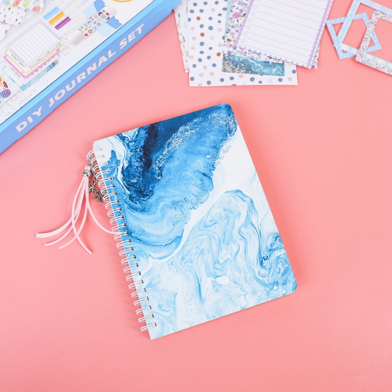DIY Journal Kit Multicolor Acid-Free Paper & Smooth Writing - Boost Creativity Journaling Supplies for Girls Aged 6 And Up, Journaling, Scrapbooking, Note-Taking - Image 3