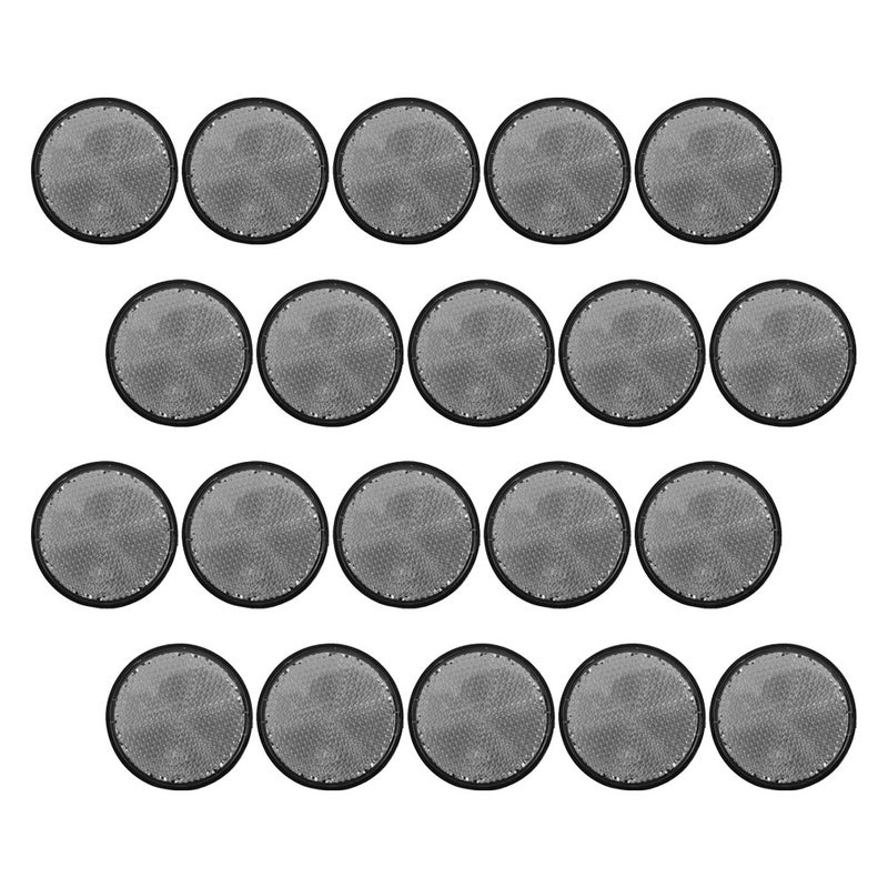 20pcs Motorcycle Reflectors Round Reflective Warning Reflector Safety Reflector For Motorcycle Scooters And Motorcycle Accessories - Image 1
