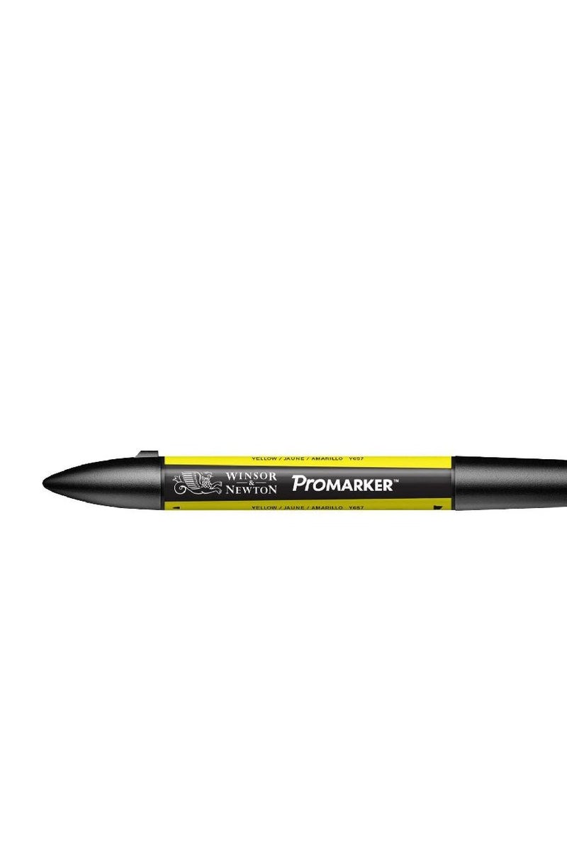 WINSOR & NEWTON ProMarker Graphic Art Marker Yellow Twin Tip 