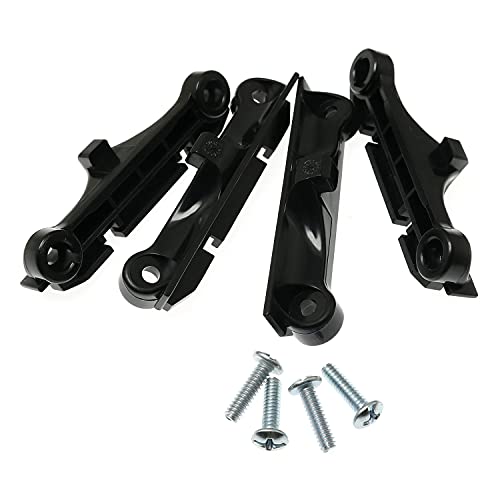 RLECS 4PCS Black CPU Fan Support Bracket Clips for AM4 - Image 5