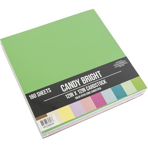 ColorBok 75347 Mega Paper Pack, Candy Bright, 12" x 12" - Image 2