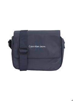 Calvin Klein Jeans Men's Sports Essential Crossover Flap Bag - Polyester, Blue  - Image 1
