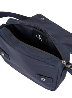 Calvin Klein Jeans Men's Sports Essential Crossover Flap Bag - Polyester, Blue  - Image 4