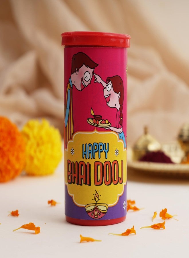 Oye Happy - Surprise Bhai Dooj Gift Box – Filled Real Dry Rose Petals | Reusable and Unique Bhai Dooj Surprise Box for Brothers and Sisters | Bhai Dooj Gift - Image 4
