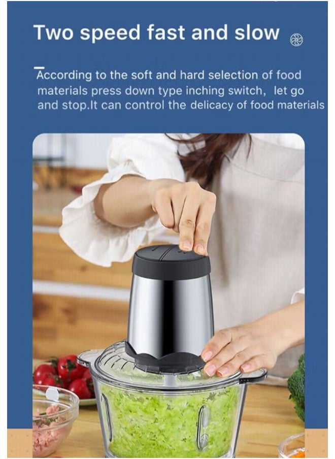 Arabest Food Processor Blender Electric Chopper Food Grinder  - Image 2