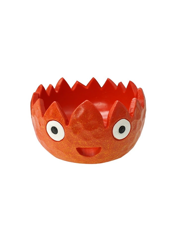 general Cute desktop storage yarn ball flame bowl can be used as an entrance decoration practical and beautiful - Image 1