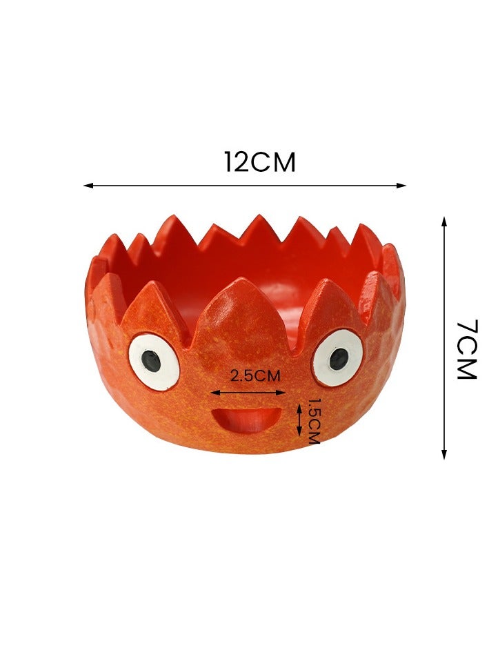 general Cute desktop storage yarn ball flame bowl can be used as an entrance decoration practical and beautiful - Image 2