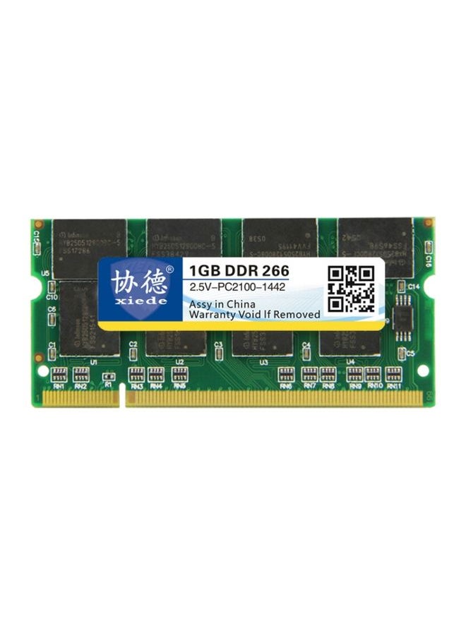 BURAQ XIEDE X009 DDR 266MHz 1GB General Full Compatibility Memory RAM Module for Laptop  - Image 2