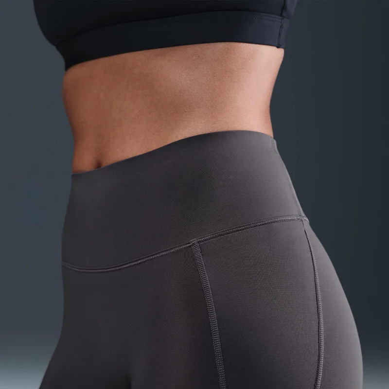 Nike Grey Women's Universa Dri-FIT Medium-Support Training Leggings for Women | Best Price UAE