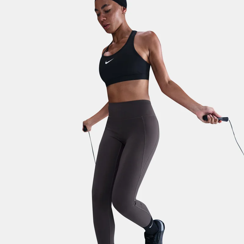 Nike Grey Women's Universa Dri-FIT Medium-Support Training Leggings for Women | Best Price UAE