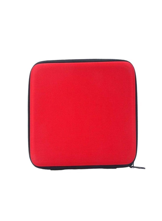 Jipemtra EVA Empty Mini Pouch First Aid Hard Case - Emergency Medical Kit for Camping & Outdoor (Red) - Image 5