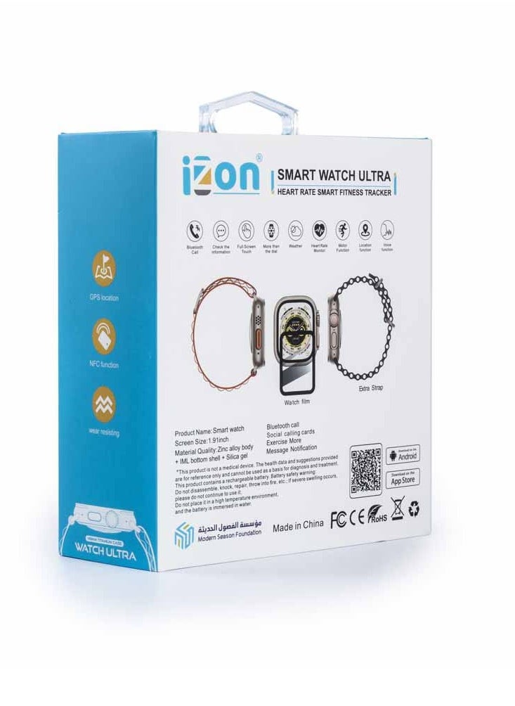 izon - Smart Watch Ultra 49mm Titanium Case - Image 1