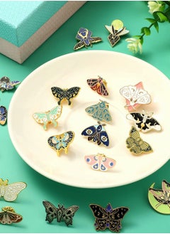 SYOSI Butterfly Insect Enamel Pin Set, Punk Butterfly Collar Lapel, Safety Pin, Novelty Animal Pins  - Image 4