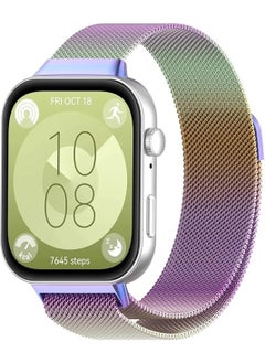 Tagomoon Compatible with Huawei Watch Fit 3 Strap Mesh Metal Magnetic Strap  - Image 2